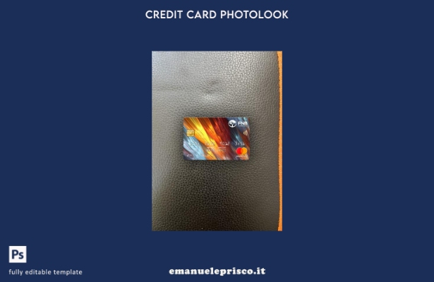 modello frontale photolook mastercard della South Africa First National Bank (FN